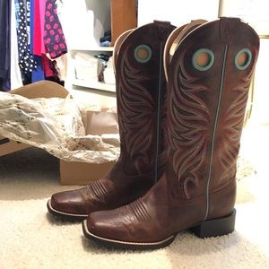 ariat women's round up ryder western boots